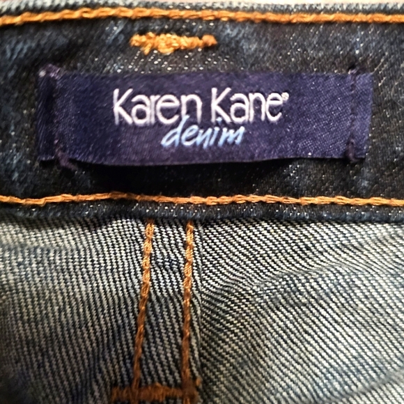 KAREN KANE DENIM bootcut jeans. Size 10/32inseam. EXCELLENT CONDITION! - Picture 4 of 7